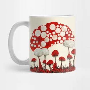 Mushroom Family Mug